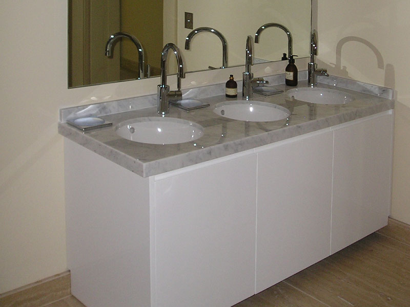 Arredamento di una villa in Costa Azzurra - zona bagno