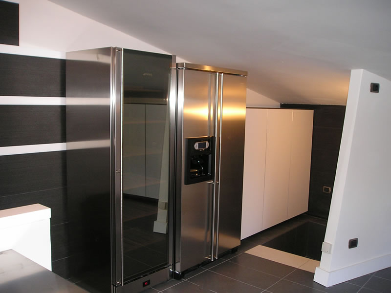 Cucina laccata su misura